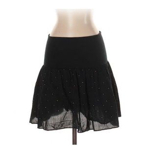 Lux polka dot skirt